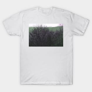 Barren Branches In Green T-Shirt